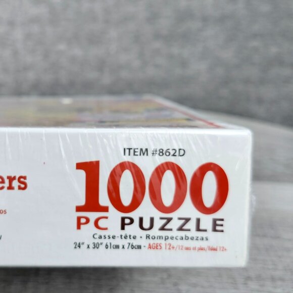 White Mountain Candy Wrapper Puzzle 1000 Pieces NIB - Picture 9 of 9